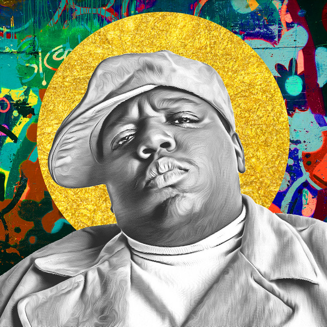 Biggie 72 halo portrait cover